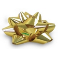 Gold Glitter Perfect Bow (8"x20 Loops, 1 1/4" Ribbon)